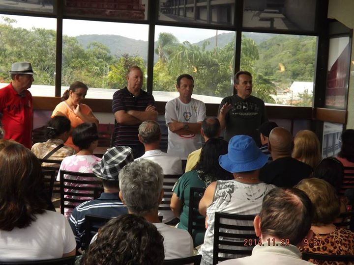 Aposentados de SJP debatem bandeiras de luta na ultima reunião de 2014